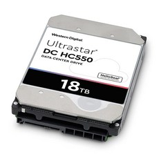 WD 울트라스타 DC HC550 18TB 7200 (WUH721818ALE6L4), 실버 - 18tbhdd