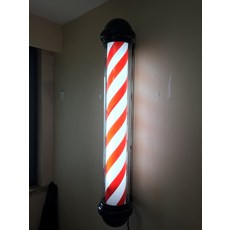 LED 벽걸이 특수 야외 조명 미용실 싸인볼 사인볼 조명 뺑뺑이, 130cm D