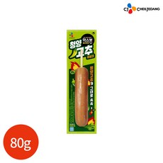 CJ 맥스봉 청양고추 후랑크80g, 5개, 80g