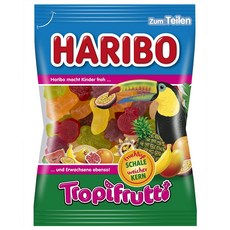 Haribo Tropifrutti 하리보 트로피프루티 젤리 200g, 1개