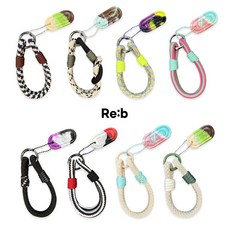 업사이클링 키링 로프 스트랩 핸드폰 스트랩 손목 핑거스트랩 아이폰 폰스트랩 태그홀더 핸드폰줄