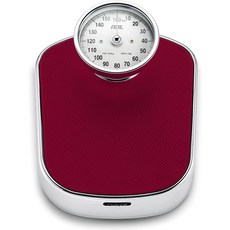  ADE 아날로그 기계식 체중계 저울 BM702 레드, FREE 