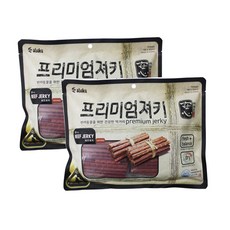 아스쿠 안심프리미엄 비프져키 800g 강아지간식 져키, 2개