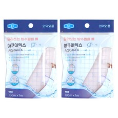 잘라쓰는 방수필름 롤 아쿠아렉스 2개 (10cm X 1m) 드레싱 밴드