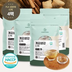 계피 생강차 계피생강티 시나몬차 50티백, 75g, 50개입, 4개