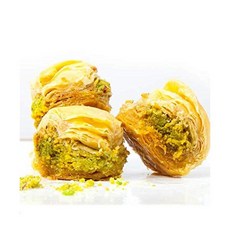 [과자] 피스타치오 콜 W Shkor Baklava (Baklawa) Nuts| 108 Piets (35 Oz)| 크러스트 리치 필로 반죽 가볍게 구운 것 미식 오리엔탈 디저트, 1set, 1set