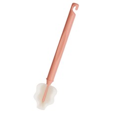 하이비 몽글이 젖병 젖꼭지 세척솔 롱와이드솔 1p, 1개, 코랄