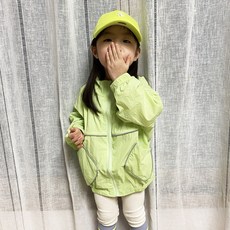 민트스쿨 데일리 아동 여름 바람막이 점퍼 집업 간절기 자켓