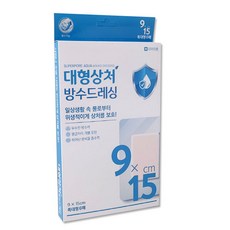 밴드골드 슈퍼포아 아쿠아 방수 드레싱 밴드, 6개입, 1개