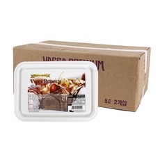 [박스]바싸 아이스크림 요거트 5L 2입, 10OM_[Box] 바싸아이스크림 요거트 5L2입