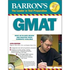 Barron's GMAT with CD-ROM 15/E, Barron's Educational Series