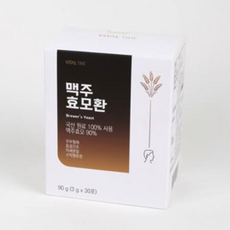 바이탈타임 맥주효모환 90g 30정 1개월분 셀레늄 비오틴, 1개, 상세페이지 참조, 30개