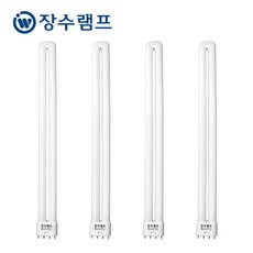 장수램프 4개입 FPL 36W 32W 55W 삼파장 형광등 램프 전구 형광램프 주광색 전구색, 장수 FPL 36W 주광색(흰빛)/4개 묶음, 4개