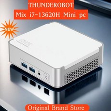 GPDWINMINI UMPC ThundeRobot Mix 미니 PC 인텔 UHD 그래픽 가정 및 사무실 13 세대 코어 i7 i713620H WiFi 6E 10 16 스레드 신제품