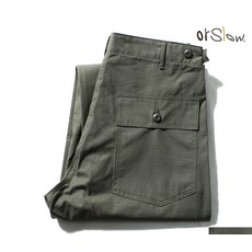 오어슬로우 퍼티그 팬츠 오리지널 레귤러핏 orslow 일본직구 USARMY FATIGUE PANTS