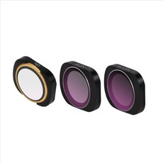 [해외배송] OSMO POCKET 오즈모 포켓 악세서리 MUCV CPL ND 필터 카세 울란지 광각렌즈, 1세트, 04.고급 3종세트(CPL+ND8+ND16)