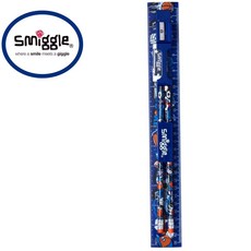 스미글 Express 필기구 4종 세트[30cm자+연필+샤프너+지우개], 블루