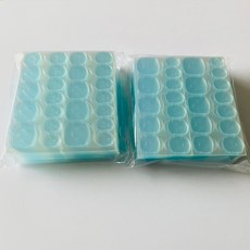 UNISMULA 네일 양면테이프 큰 사이즈 100장 무배 글루 네일접착제 젤리테이프, 프리미엄, 100개