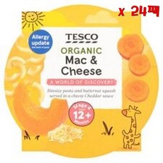 Tesco 테스코 치시 파스타 위드 버터넛 스쿼시 12M 200g 24팩, 24개