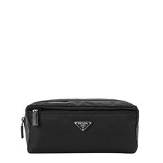 [프라다]22SS 2NA029 2DMH F0002 블랙 나일론 삼각로고 파우치 LNL