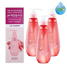 댕기머리 소윤 약산성 여성청결제 250ml, 3개