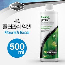 시켐 플로엑셀 Flourish Excel / CO2대체 보완 / 붓이끼 제거, 1개, 500ml