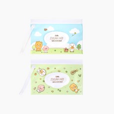 리틀프렌즈 티슈 파우치/티슈 케이스, 블루, 1개, 블루