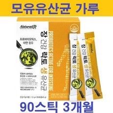 장건강 락토 생유산균 프롤린 유산균 분말 모유유산균 가루 락토바실러스 람노서스 애시도필러스 장에좋은 프리바이오틱스 비만세균 잡는 프로바이오틱스 장내유익균 지방분해, 90스틱