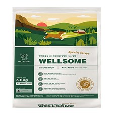  웰썸 강아지 곤충 사료 200g x 18p, 동애등에, 3.6kg, 1개 