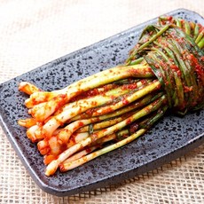 명 품알지 파김치 2kg/김치/김치반찬