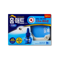 홈매트 리퀴드 살충제 코드 훈증기 + 리필 29ml, 1세트