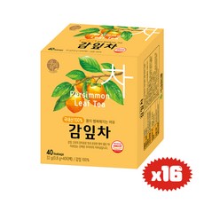 송원 감잎차 40T x 16개 (박스), 40개입