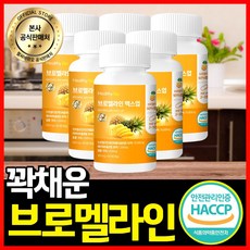 헬씨바이오 브로멜라인 파인애플 효소 파파인 칼륨