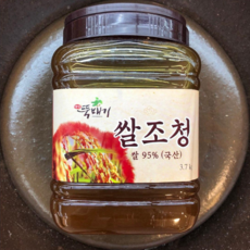 [동아백화점] 옛맛뚝배기 [쌀조청 국산 100%] 3.7kg, 1개
