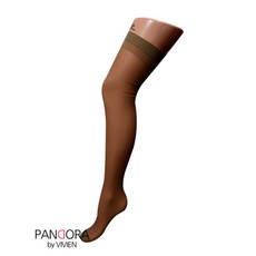 비비안커피색밴드스타킹