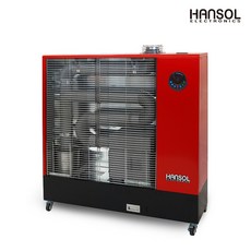 한솔일렉트로닉스 펠렛 튜브히터 돈풍기 화목 난로 HDP-F220