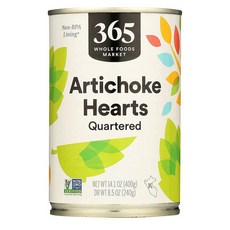 365 Whole Foods Market Artichoke Hearts Quartered 홀푸드마켓 아티초크 하츠 쿼터드, 1개, 400g
