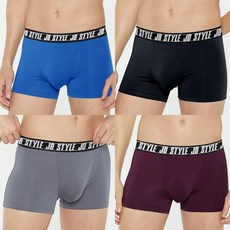 제임스딘 남성드로즈팬티 5종세트 남성속옷 사각팬티 트로즈옴즈