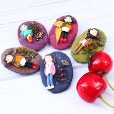 핸드메이드브로치