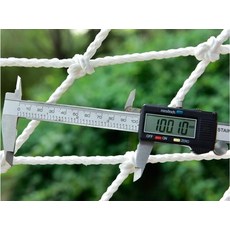 그리드 3 5 10cm 나일론 안전망 발코니 난간 울타리 어린이 계단 안티 떨어지는 안전 그물 DIY 식물 꽃 보호 1m, 그리드 10cm, 너비 1m