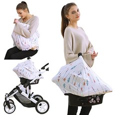 Chicco 아기 카시트 커버 모유 수유 커버 자동차 캐노피 프라이버시 모유 수유 커버 (색상 화살표) (Colourful Arrows), Colourful Arrows