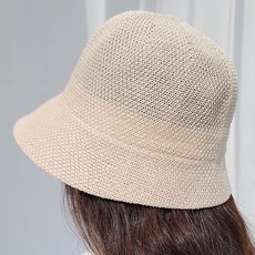 고급 예쁜 해변 중챙 밀짚 여름벙거지 여성모자 조절가능