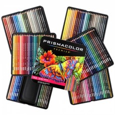 프리즈마 유성색연필 132색세트 사은품 구성