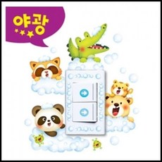 OT 다용도 스위치커버 스티커 꾸미기스티커 FDT-88008 목욕2 콘센트