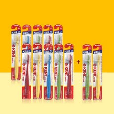 켄트 키즈 초극세모 칫솔 10+2개, 없음, 상세설명 참조
