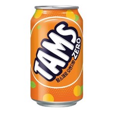 롯데 탐스 제로 오렌지 355ml x24, 24개