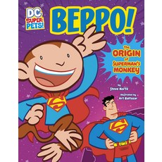 (영문도서) Beppo!: The Origin of Superman's Monkey Hardcover, Stone Arch Books, English, 9781663959102