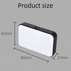 LED Selife Light 3200K 6500K Dimmable Multi Functional Video Light with Tripod for Live Streaming Ph, 협력사, 하얀