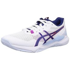 ASICS 발리볼 슈즈 GEL-TACTIC 103 (화이트/다이브 블루), 25.5cm 2E, 103(화이트/다이브 블루)