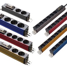현대일렉트릭 국산 안전 4000W 20A 누전차단 2구 3구 4구 6구 고용량 멀티탭 2M 3M 5M 대용량 에어컨 건조기 인덕션 알루미늄 멀티 콘센트 디에스, 티타늄그레이, 6구3M, 1개